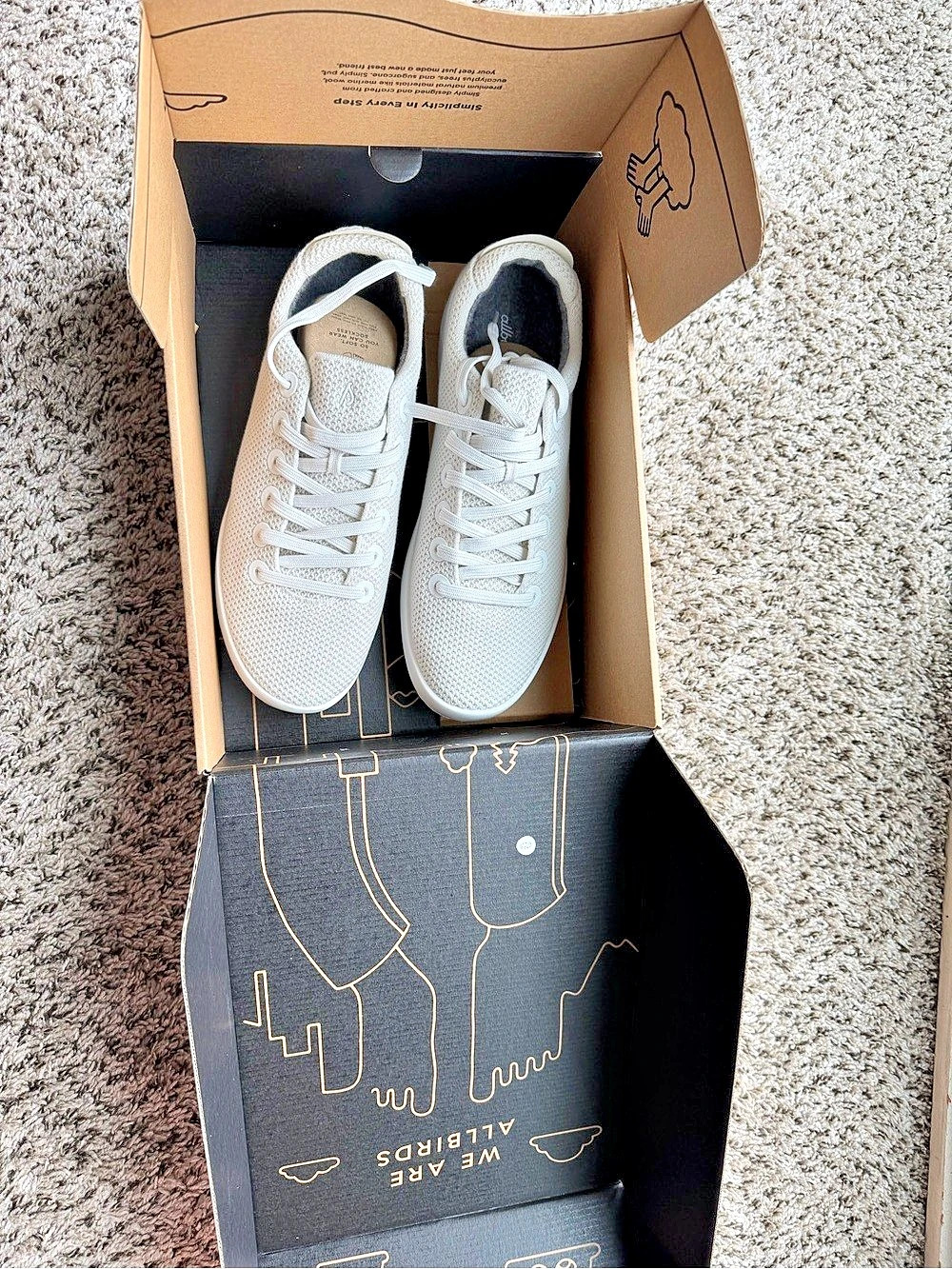 Allbirds M13 White Sneakers Like New